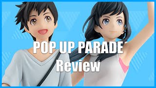 POP UP PARADE Amano Hina amp Morishima Hodaka Review Weathering with You [upl. by Akins726]