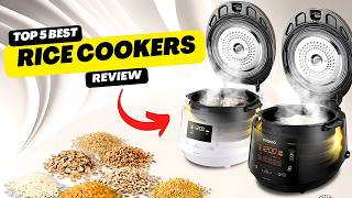 The 5 Best Rice Cookers of 2024 Review [upl. by Dow]