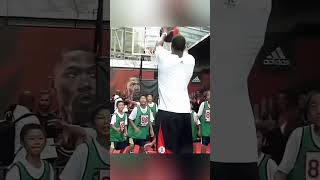 NBA Players vs kids🤣nbabasketballblockdunkhighlightskidsfypvideo [upl. by Maire]