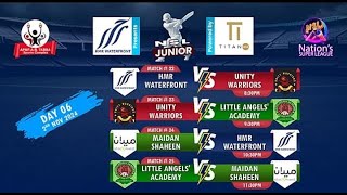 NSL Junior TapeBall Cricket League  Day 6 [upl. by Lenod]