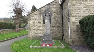 Calver Curbar amp Froggatt War Memorial Derbyshire England UK [upl. by Enilegna]