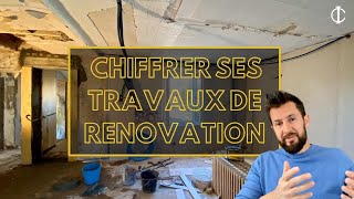 Comment chiffrer les travaux 🚧 dans l’immobilier investissement [upl. by Nazay]