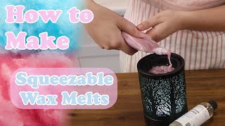 How to Make Easy Squeezable Wax Melts [upl. by Ralip764]