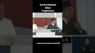 Arti Persahabatan Pak Prabowo dengan Pak Jokowi [upl. by Goto]