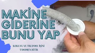 Bulaşık Makine Giderine Bunu Uygulayın kötü kokuyu ve Tıkanma Sorununu Kökten Çözün [upl. by Dabbs]