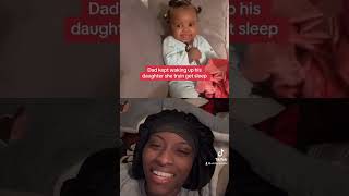 She saying  daddy look I’m tired 🤣😂🤣😂 youtubeshortsvideo [upl. by Christoffer]