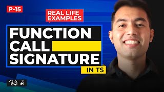 15 Call Signatures in TypeScript with Reallife Examples amp Best Practices 🧑‍💻 [upl. by Beret422]