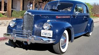 Rare 1941 Packard 180 Lebaron Sport Brougham [upl. by Leonora242]