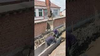 Precast cement trench board installation process [upl. by Borden]