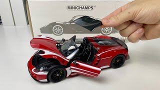 118 Porsche 918 Spyder Weissach Package  Minichamps Limited Edition 1 of 300 pcs [upl. by Eberhart]