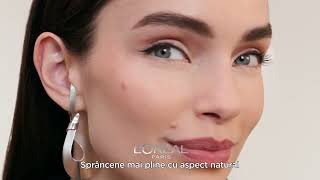 Sprâncene pline cu aspect natural Brow Color de la LOréal Paris [upl. by Trout]