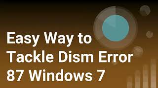 Easy Way to Fix Dism Error 87 Windows 7 dismerror87 [upl. by Yknarf]