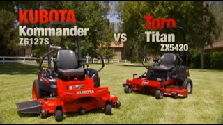 Kubota Kommander Zero Turn Mower Advantage Video 1 [upl. by Alitta356]