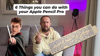 6 Things you can do with your Apple Pencil Pro [upl. by Enilra]