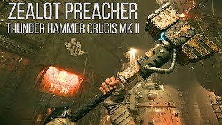 ZEALOT THUNDER HAMMER CRUCIS MK II  Auric Mutated Horrors Event Gameplay  Darktide [upl. by Caniff]