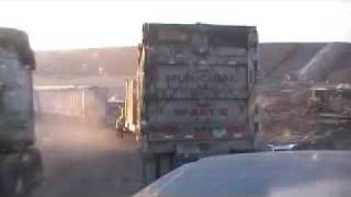 truck drivers talking in land fill on cb radio [upl. by Nnylatsyrc353]