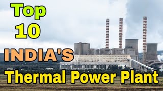 Top 10 Thermal Power Plant of INDIA in Hindi [upl. by Alleuol]