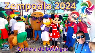 Carrera de botargas Zempoala 2024 [upl. by Francie133]