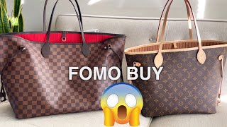 Louis Vuitton Neverfull GM vs MM Comparison Review  FOMO Story Time  Whats in My Bag  Mod Shots [upl. by Kasevich275]