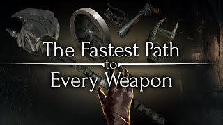 Bloodborne Guide ► The Fastest Path to Every Weapon [upl. by Adnoloy]