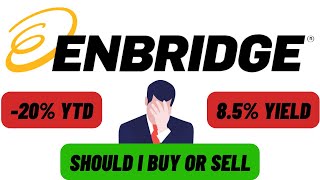 52 Week Low And OVER 8 Yield  Should I BUY Enbridge  ENB Stock Analysis [upl. by Nalhsa]