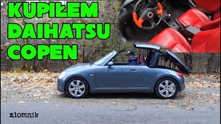 Złomnik kupiłem Daihatsu Copen na zimę [upl. by Nirok]