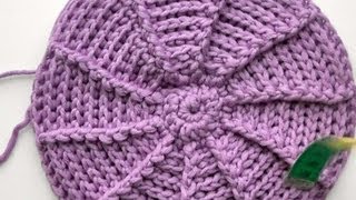 Crochet with eliZZZa  Peaked Cap with Front Post and Back Post Double Crochets  Part 01 [upl. by O'Dell]