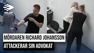 MÖRDAREN RICHARD JOHANSSON ATTACKERAR SIN ADVOKAT  HELA RÄTTEGÅNGEN [upl. by Dett]