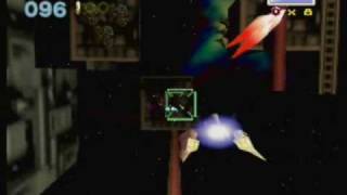 Star Fox 64 Walkthrough Sector X Blue Route [upl. by Hemingway]