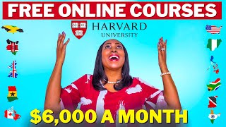 10 FREE Online Courses From Harvard University That Can Pay You US6000 A Month With A Side Hustle [upl. by Goodyear]