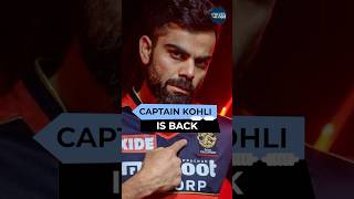 Virat Kohli Set to Return as RCB Captain For IPL 2025  Shorts ViratKohli RCB [upl. by Crosley]