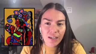 Norval Morrisseau Grade 1 Introduction to Art Talk [upl. by Black]