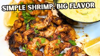 The Ultimate Blackened Shrimp Recipe with Zesty Remoulade Sauce [upl. by Gschu632]