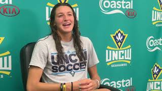 UNCWs Sydney Schneider reflects on World Cup experience [upl. by Aivun]