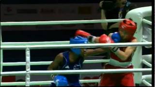 Fly 51kg Final  Ren CHN vs Adams ENG  AIBA Womens World Cship 2012 [upl. by Cyrillus]