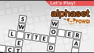 Lets Play Alphaset by POWGI [upl. by Lory]