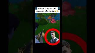 Midas crashes out pt2 fypシ゚viral fortnite [upl. by Araldo]