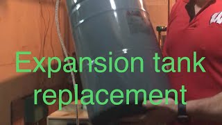 Boiler Expansion Tank Replacment [upl. by Dnilasor556]