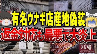 【ゆっくり解説】あの有名ウナギ屋が産地偽装また中国産 [upl. by Hembree582]