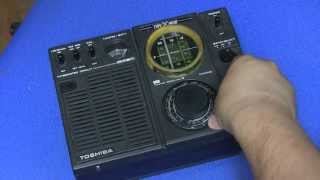 Toshiba IC Radio Model RP1600F TRY X 1600 [upl. by Yvette57]