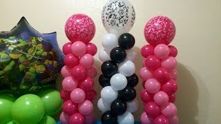 Easy Mini Balloon Columns [upl. by Anastice]