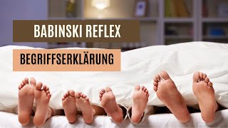 Was ist der Babinski Reflex BabinskiZeichen kurz erklärt  Psychologie ABC Lexikon [upl. by Mavilia]