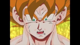 DBZ Kai  Goku Turns Super Saiyan With Faulconer Music [upl. by Jandy937]