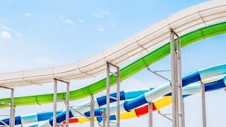 The Water Park at Eftalia Island in TürklerAlanya Turkey  Nazar [upl. by Herstein]