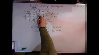 obliczenia przy użyciu metody prądu oczkowego i rozwiązanie przy użyciu metody wyznacznika 0202 [upl. by Dnomyad547]