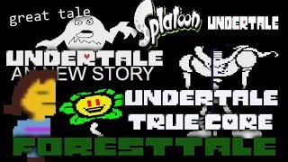 THE BEST QUALITY UNDERTALE FAN GAMES I COULD FIND 2018 [upl. by Dronel695]