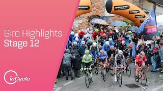 Giro dItalia 2017  Stage 12 Highlights  inCycle [upl. by Karab]