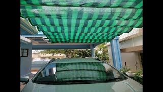 Retractable Canopy Shade net version 20 [upl. by Hullda]