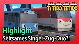 Titipo Titipo Highlight S1 l Seltsames SingerZugDuo  l Titipo Der Kleine Zug [upl. by Eibur]