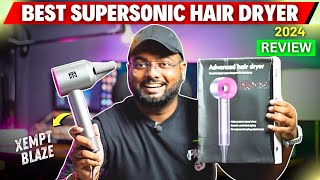 BEST SUPERSONIC HAIR DRYER  XEMPT BLAZE Hair Dryer  Review 🔥🔥 [upl. by Yenohtna195]